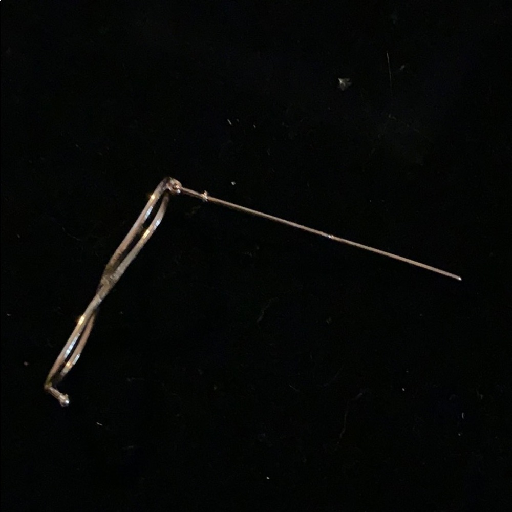 Infinity Shape Gold Color Barrette - Picture 2 of 5